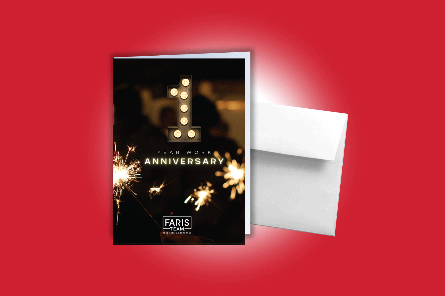 1 Year Anniversary Card