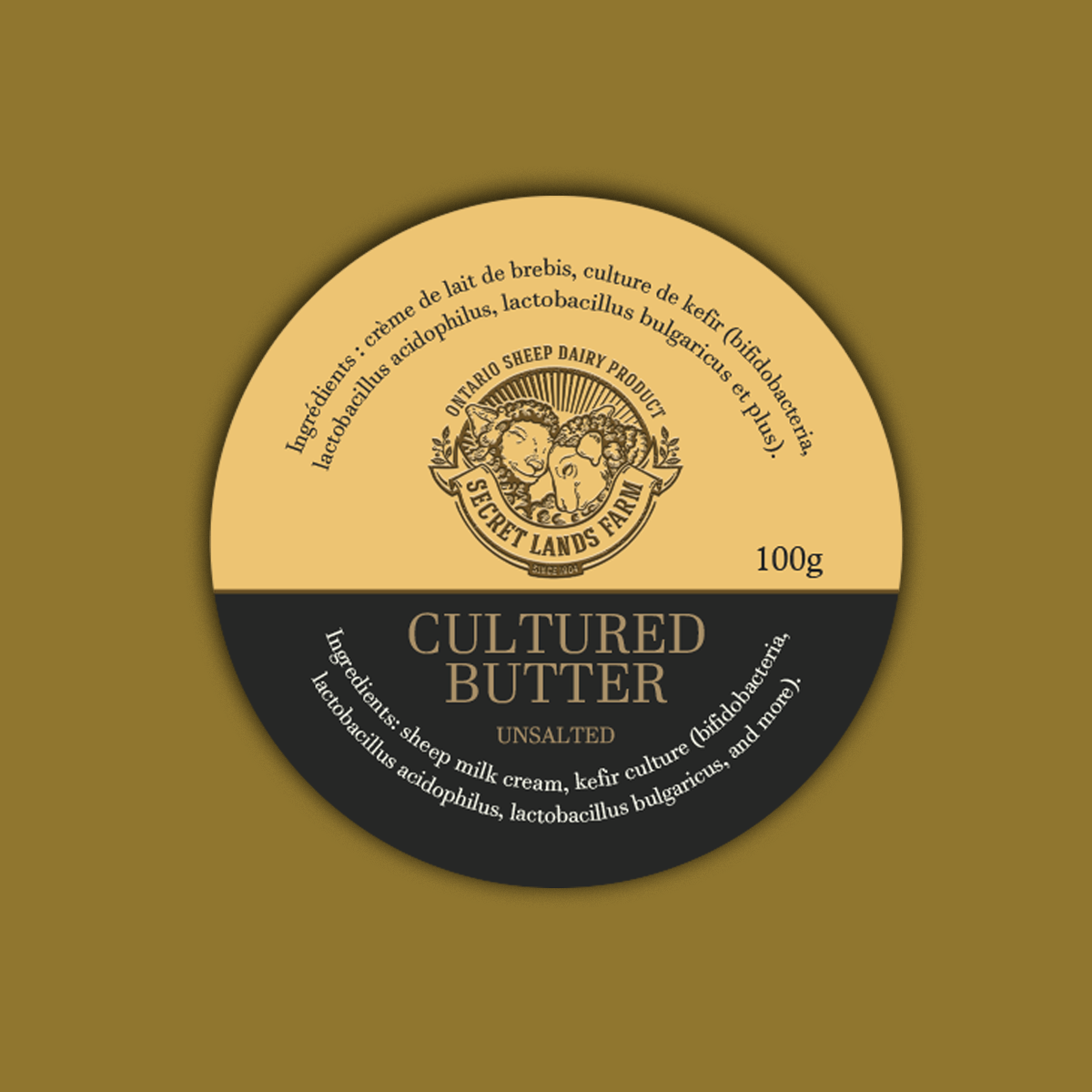 2inch Unsalted Butter