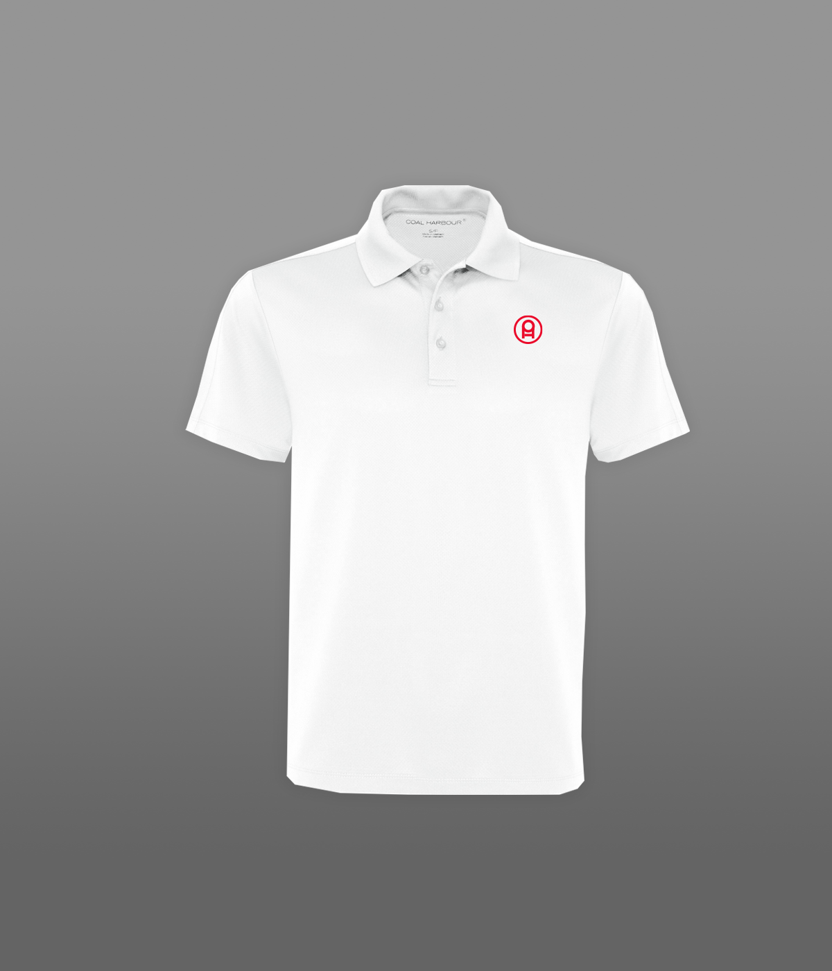 White TPH Unisex Polo Shirt