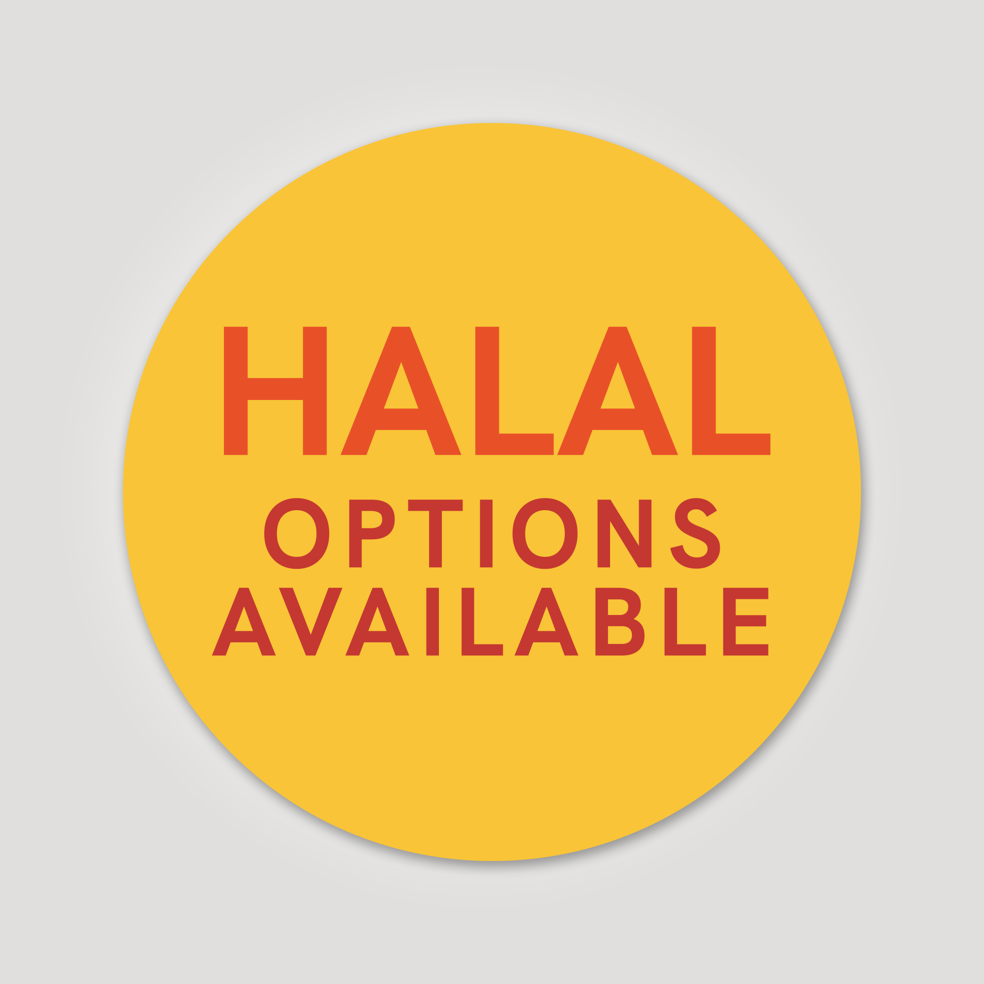 Halal Sticker
