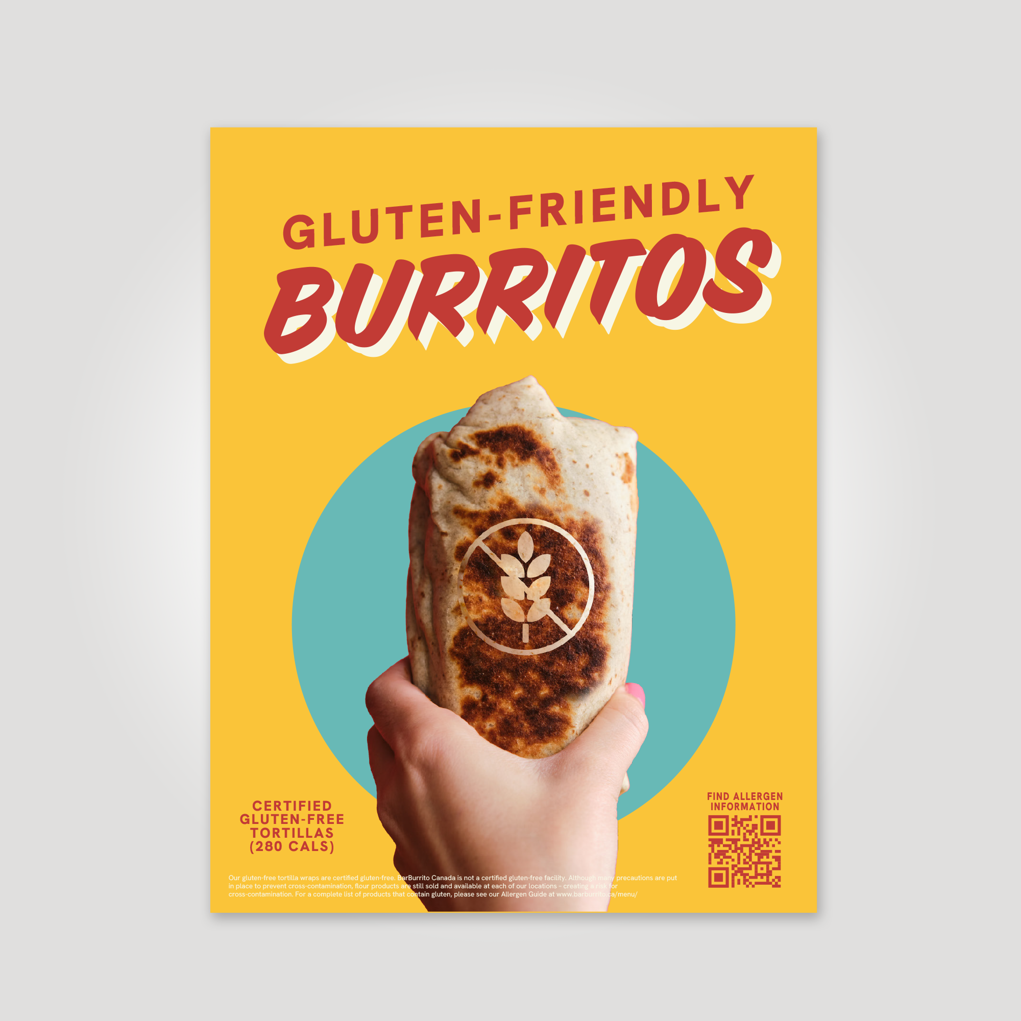 Gluten Friendly Poster