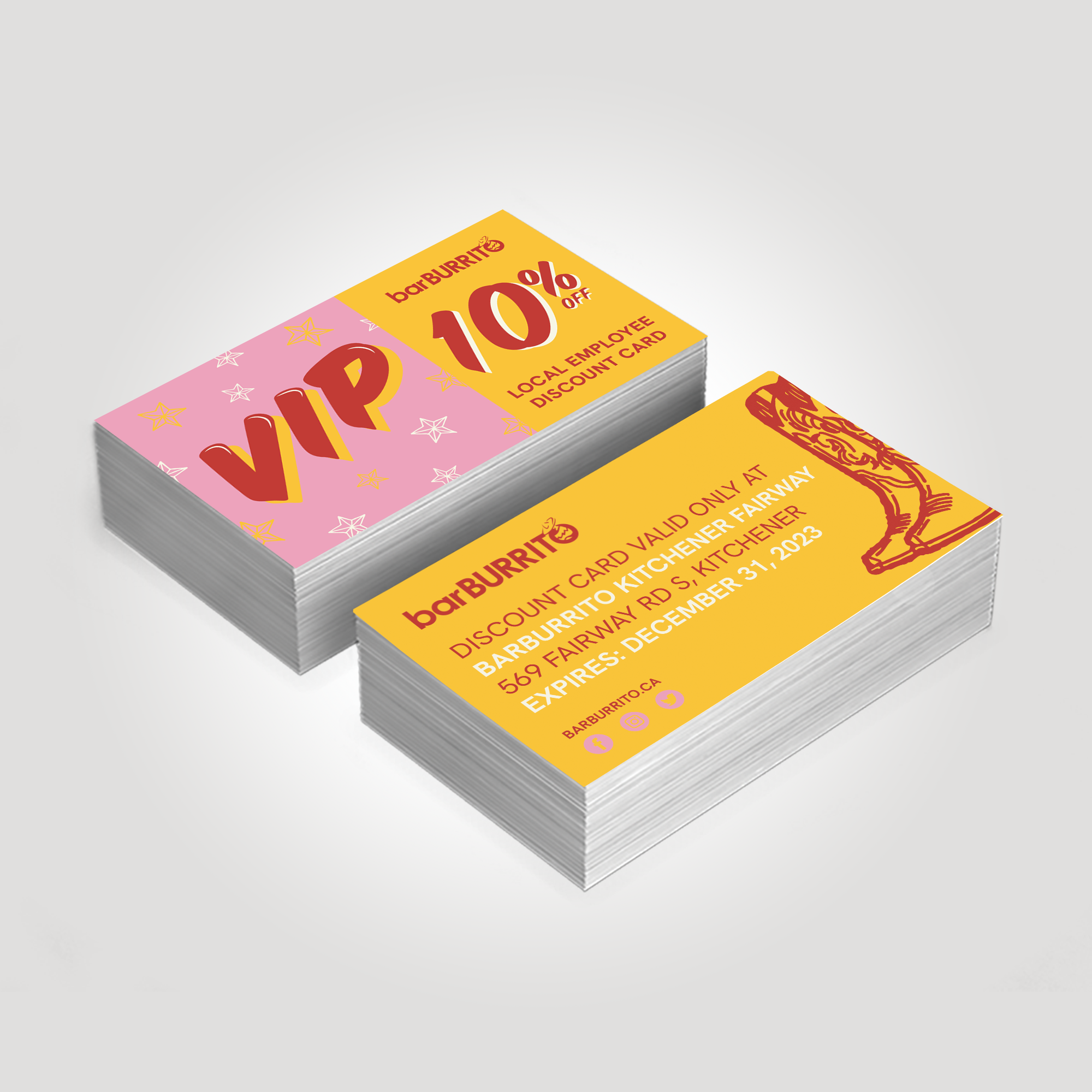 VIP Discount Cards