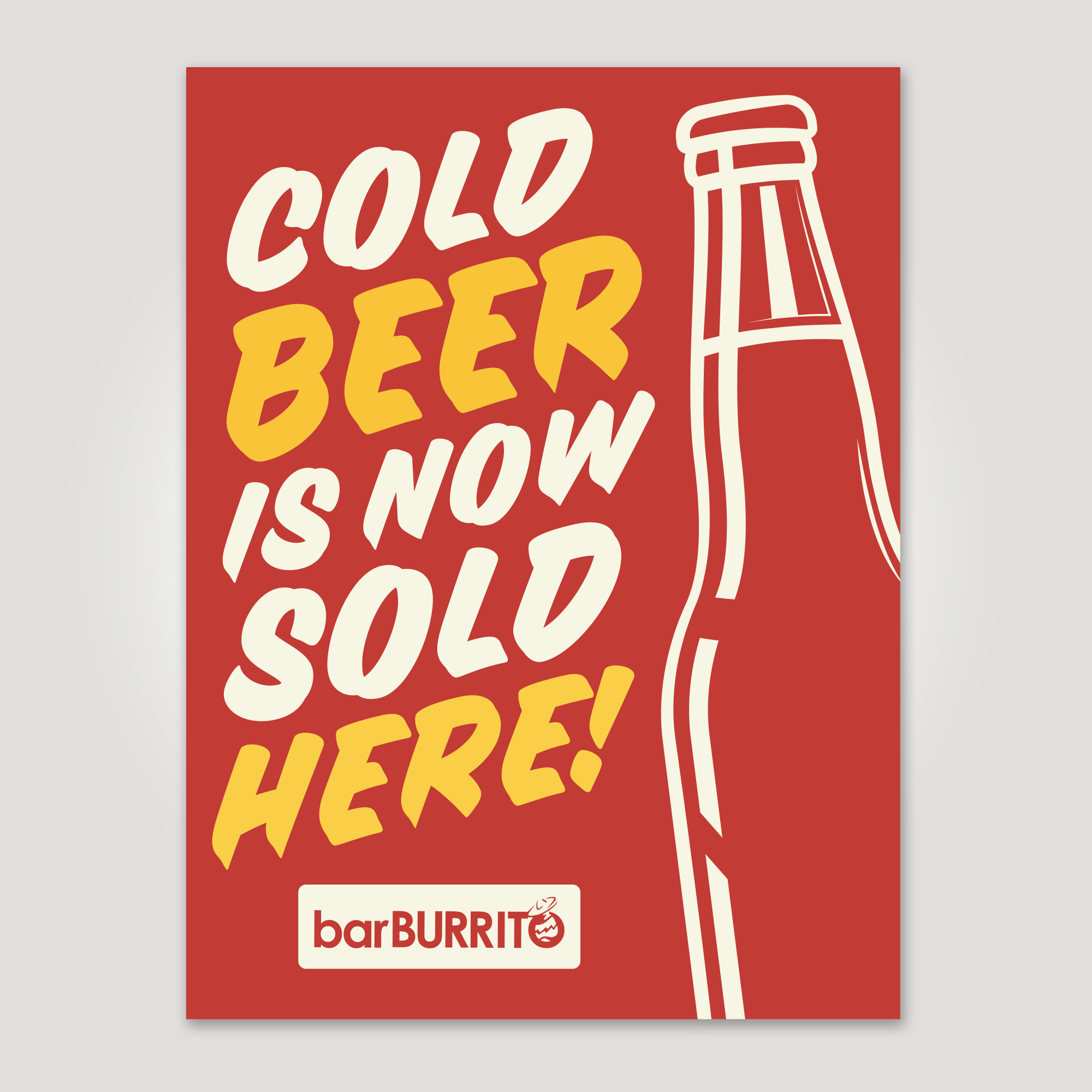 New Beer Here Poster