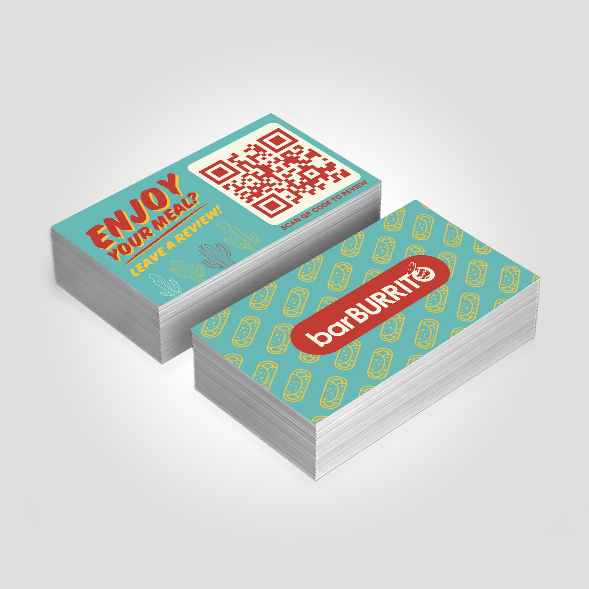 Leave a Review Cards