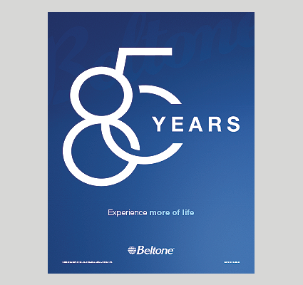 CABT261 Beltone 85th Anniversary Poster