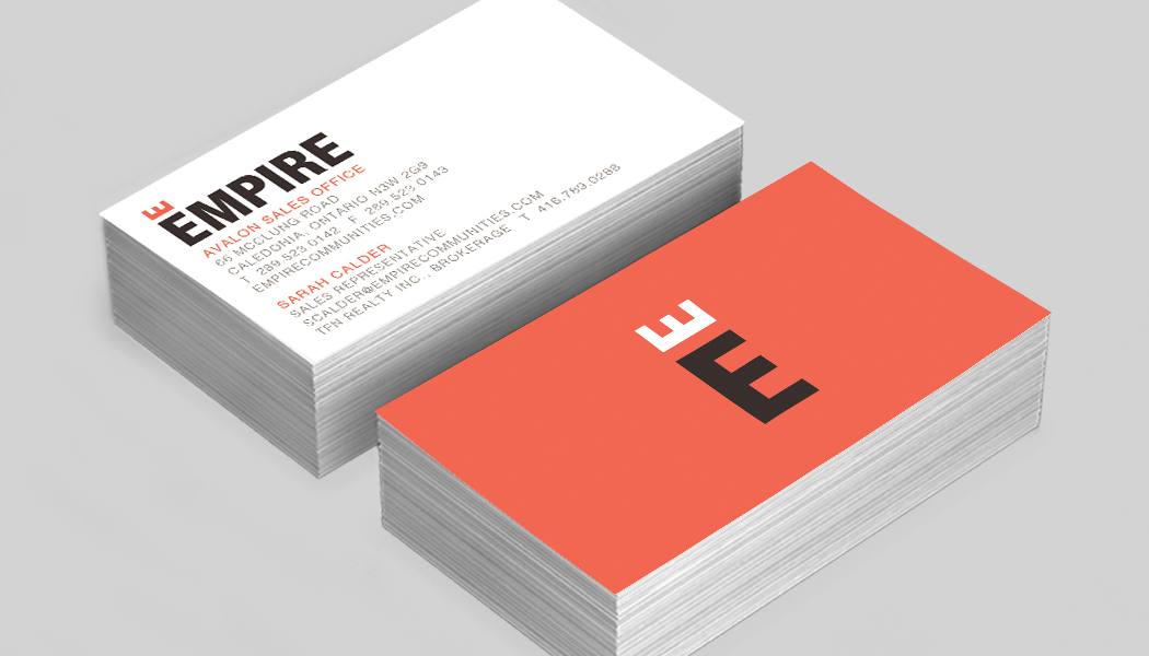 Sales Office Business Card