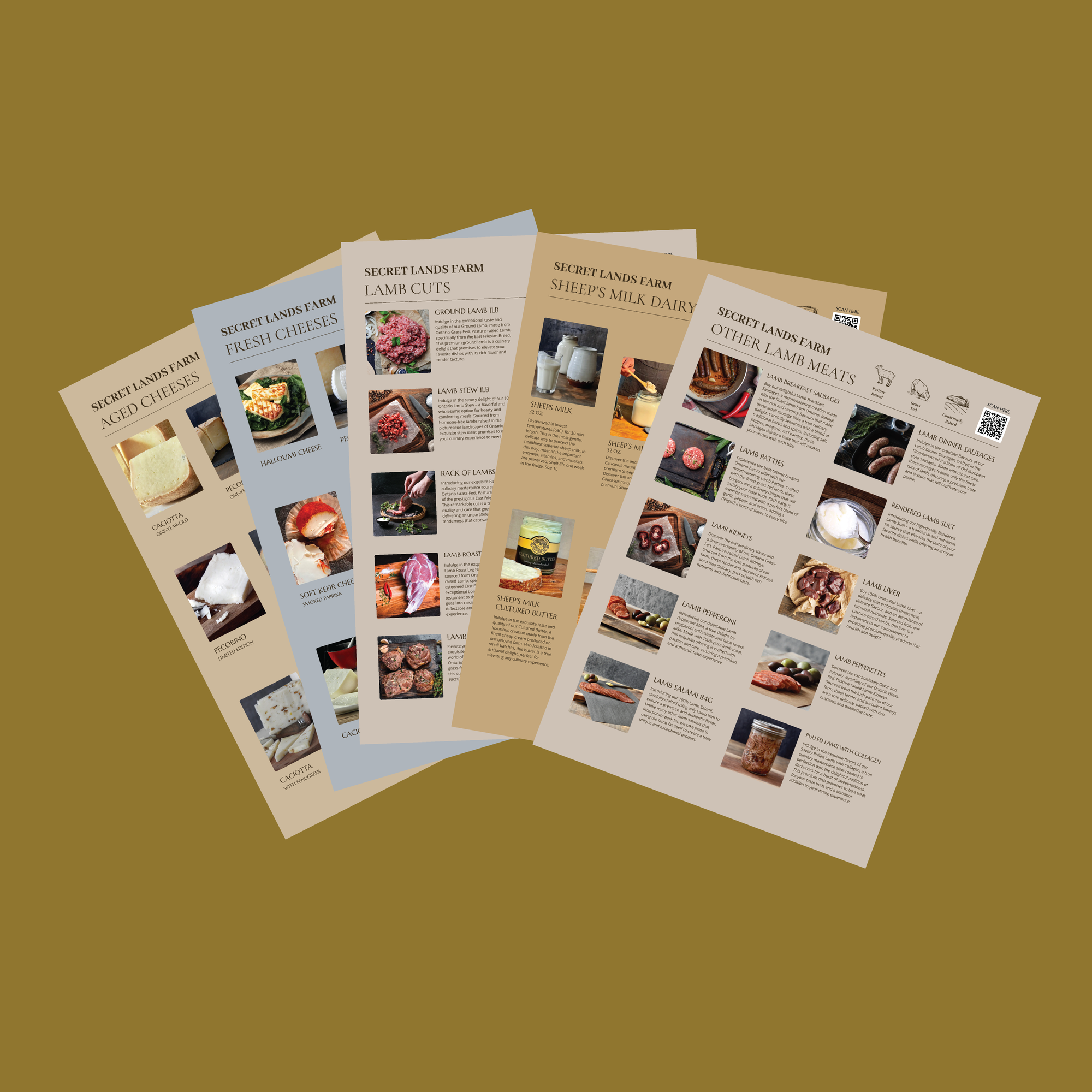 Catalogue - A4 - 5 Pages