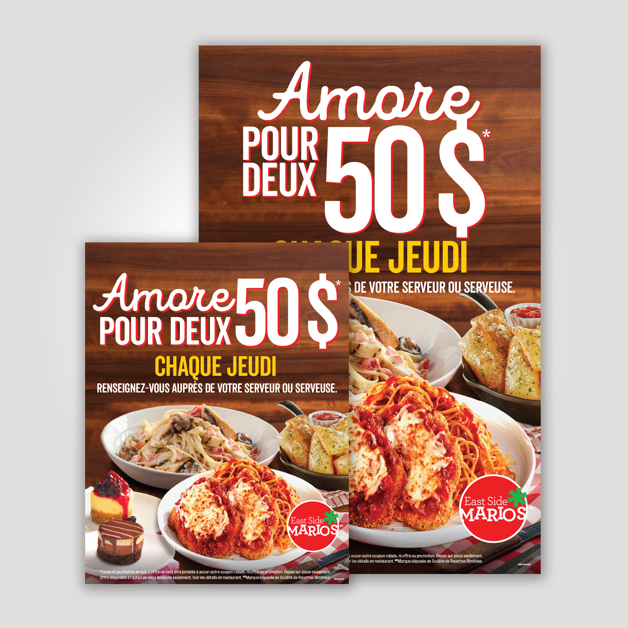 Thursday Daily Deal Posters (FR)