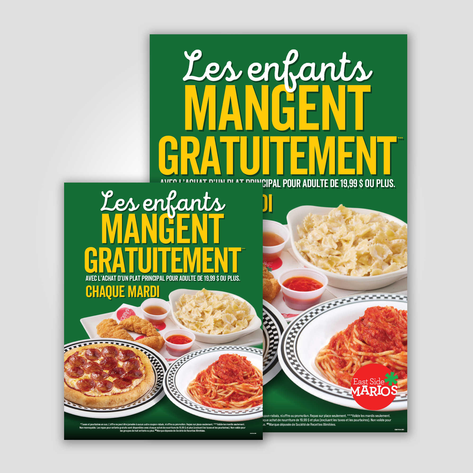 Tuesday Daily Deal Posters (FR)