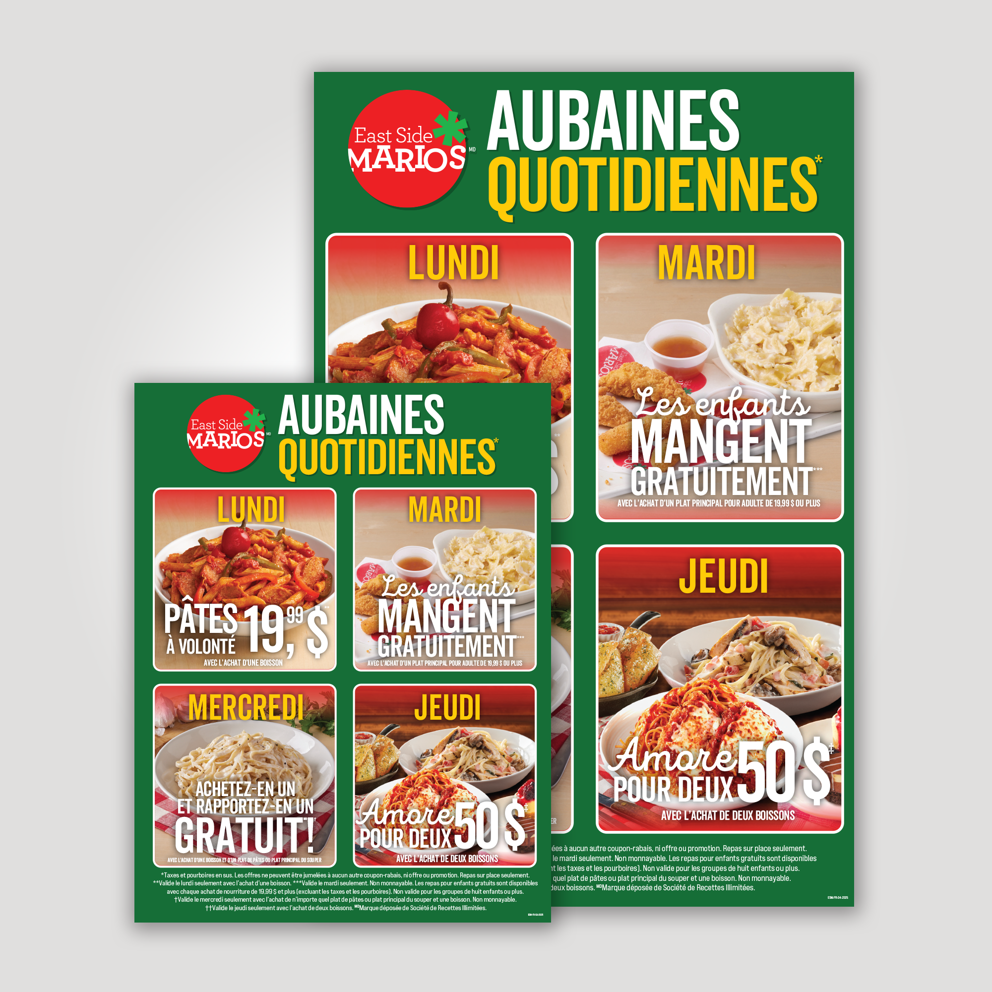 Daily Deal Posters (FR)