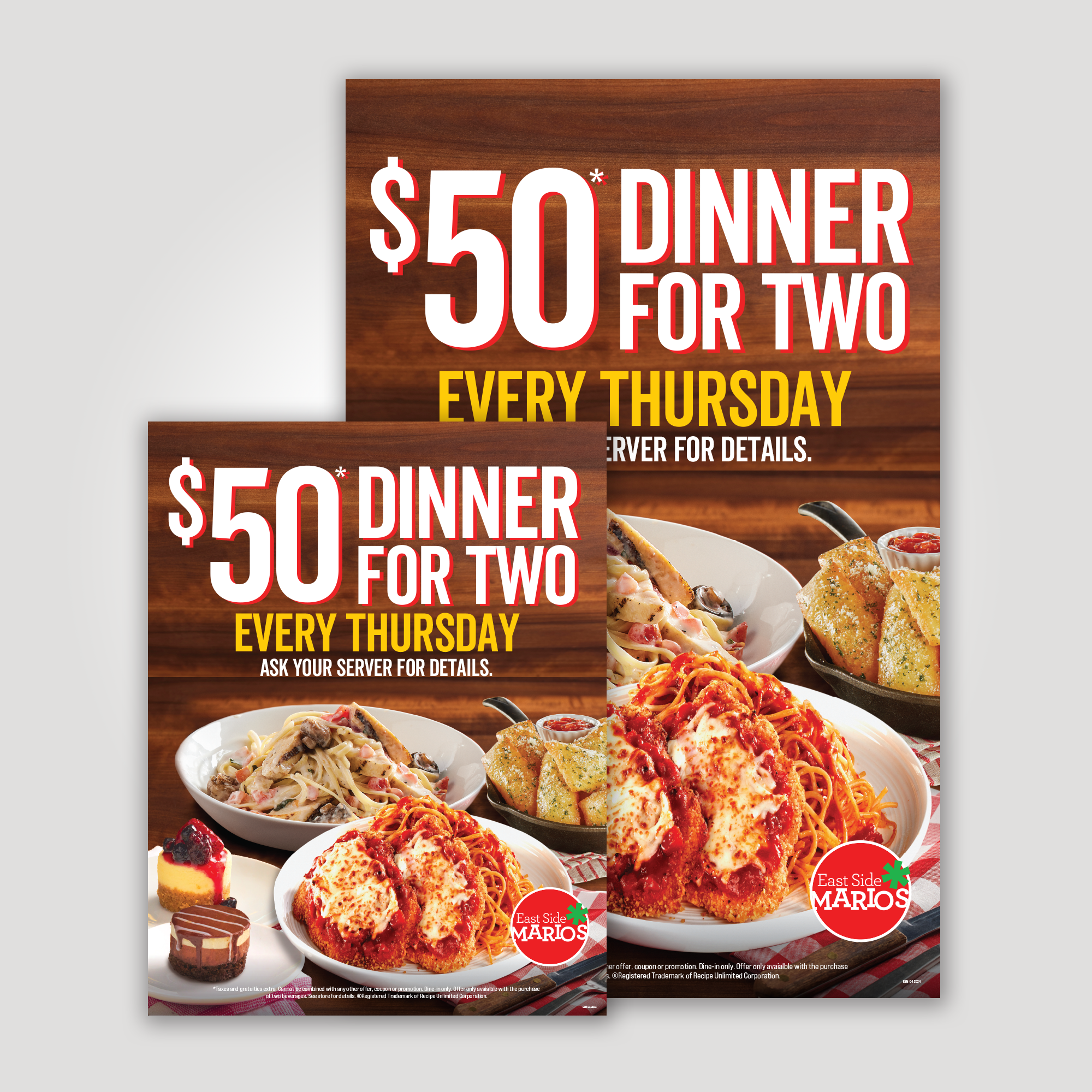 Thursday Daily Deal Posters (EN)