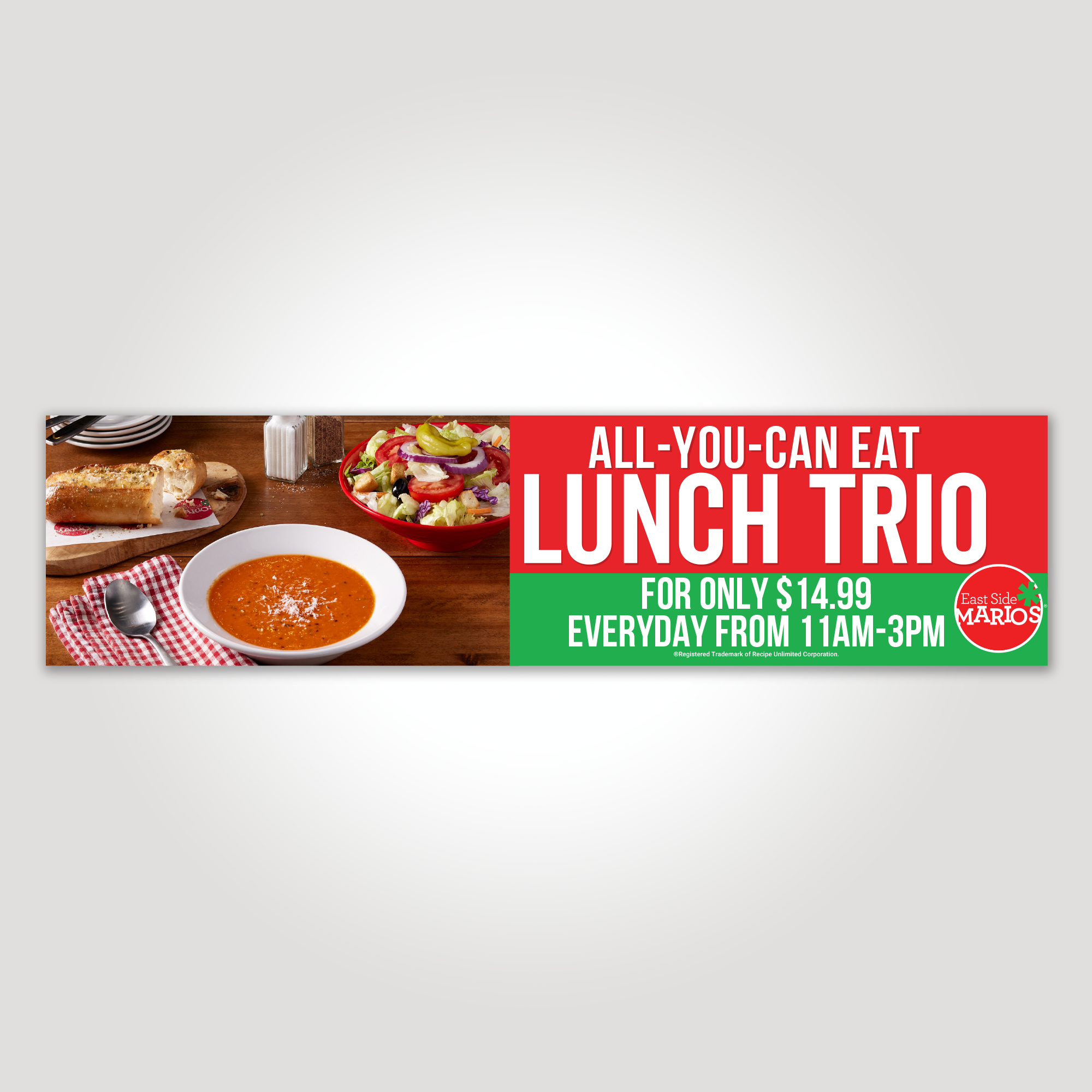LunchTrio Exterior Banners