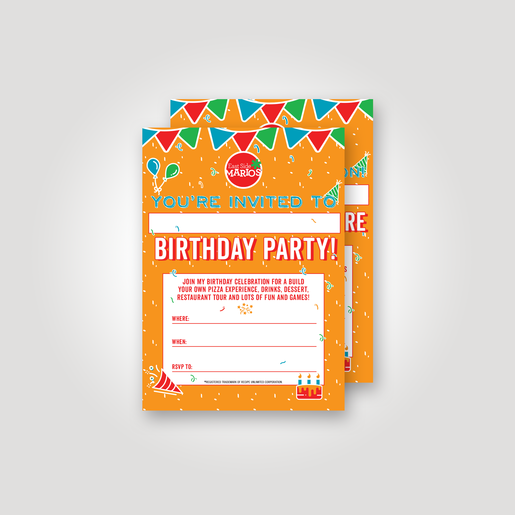 Kids Birthday Party Invitations