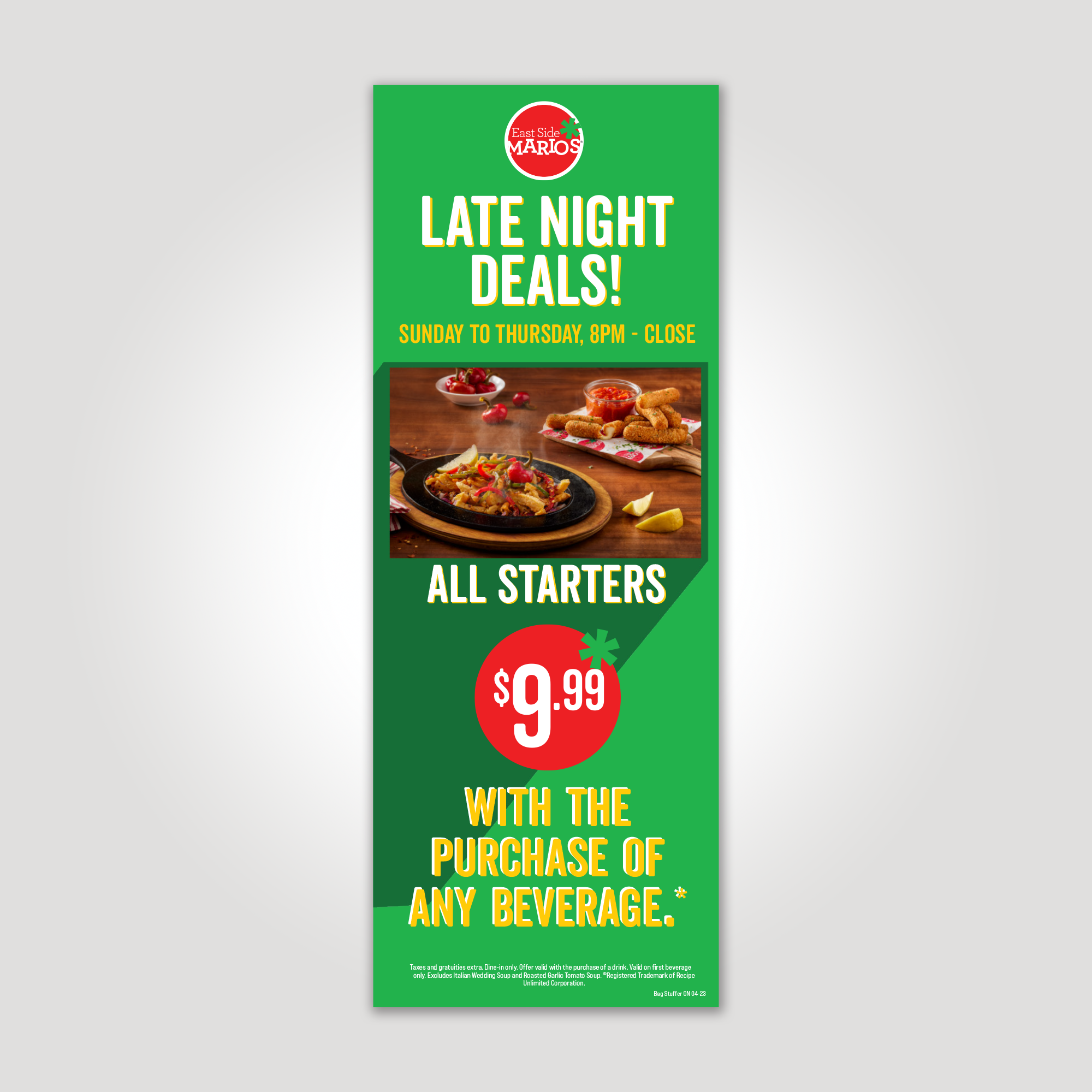 Late Night Bag Stuffer