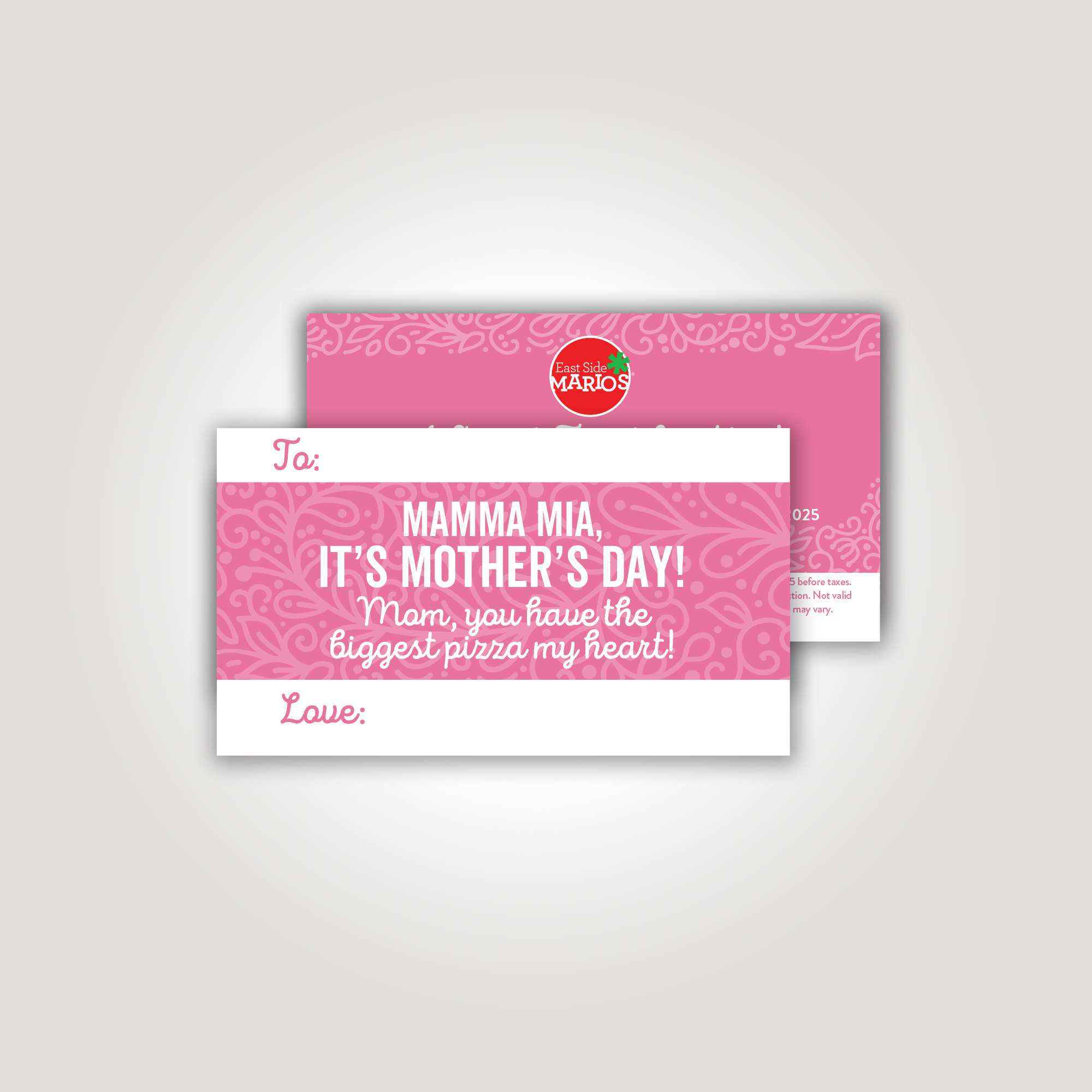 Mother's Day Coupon