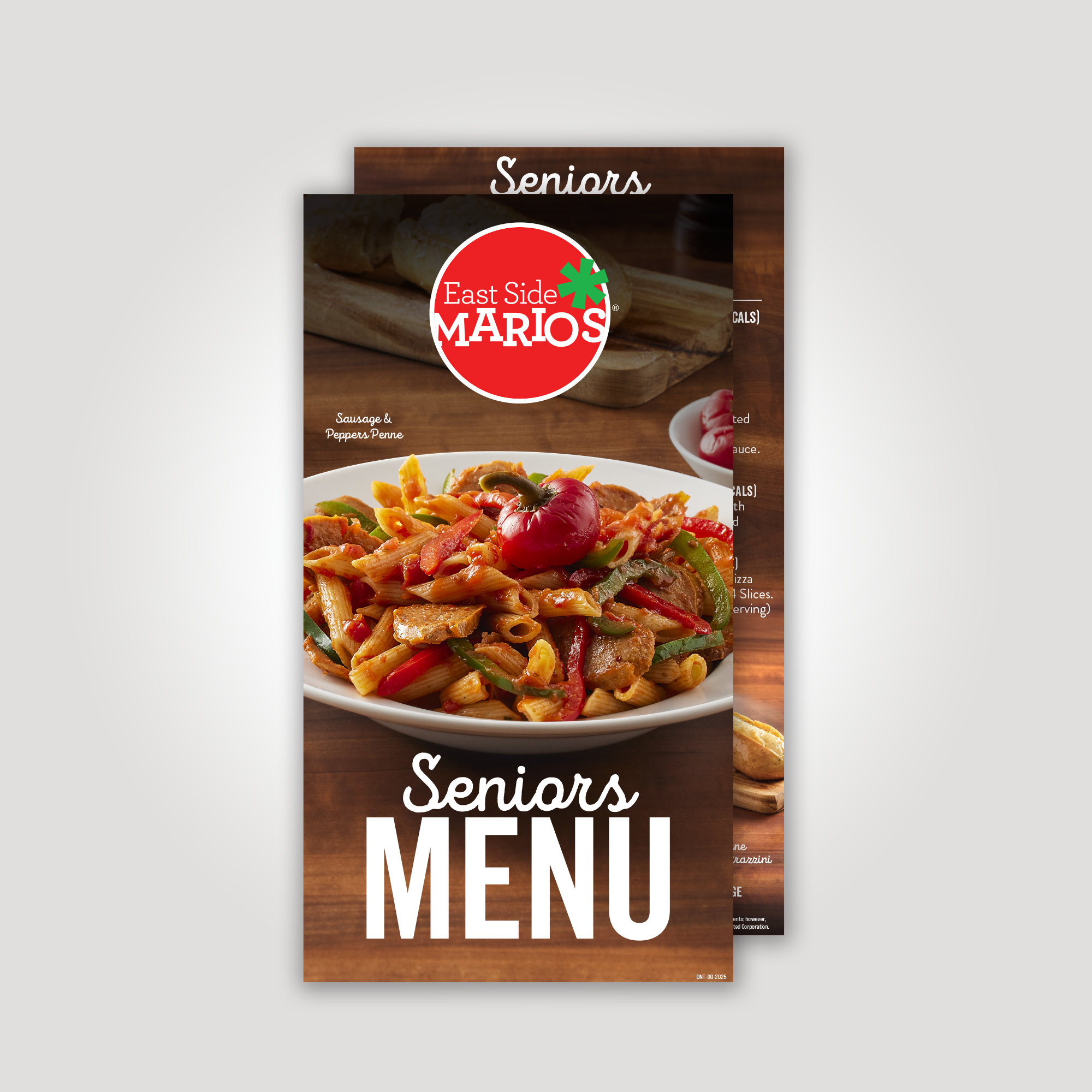 Seniors Menus