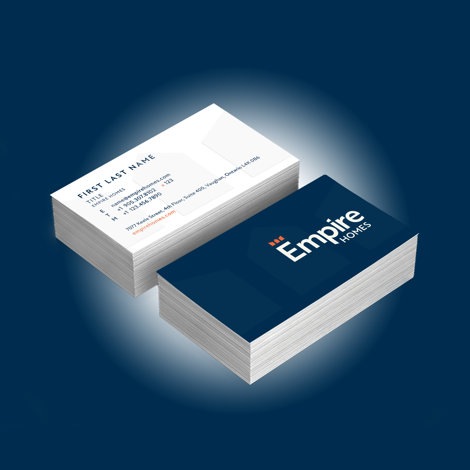Empire Homes Corporate Business Card