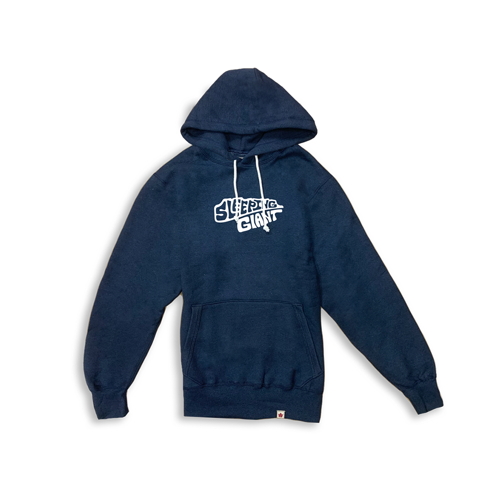 Fire Side Fleece Navy Hoodie