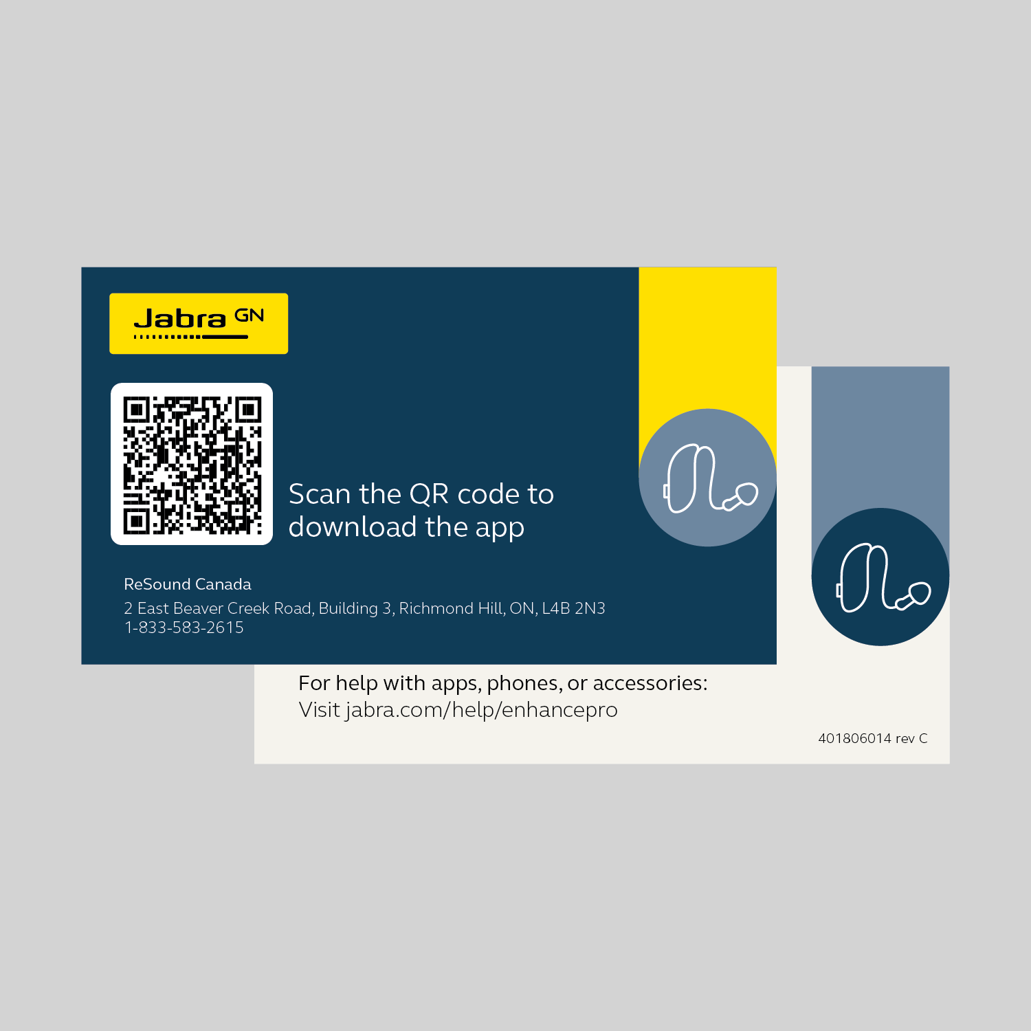 Jabra Member Support Card Rev. C