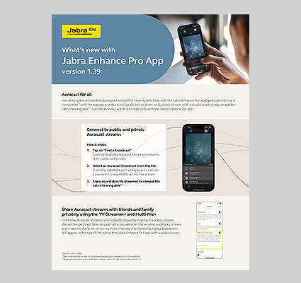 Jabra Smart3D Auracast Assistant MK605935_rA