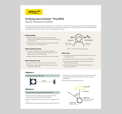 Verifying Jabra Enhance Pro CROS MK605826_rB