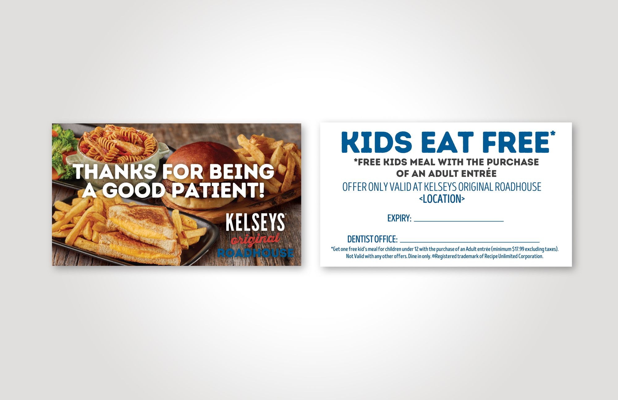 Dentist - Kids Eat Free (Custom)