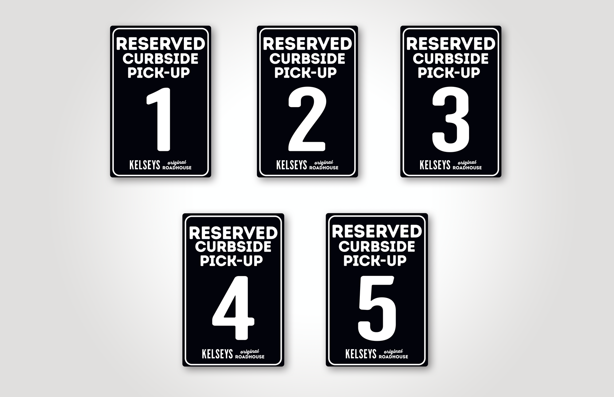 Kurbside Parking Signs