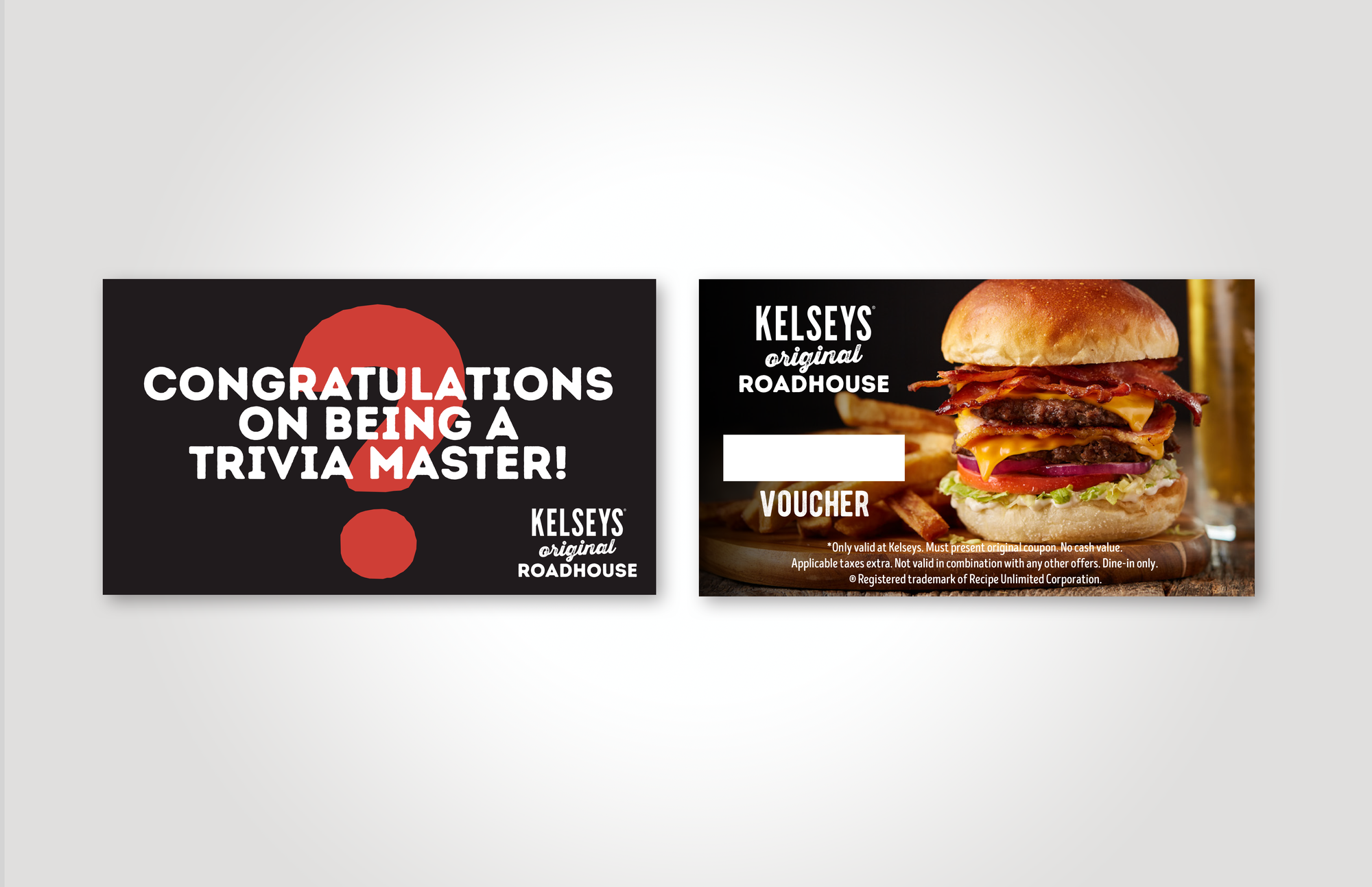 Trivia Coupon (Custom)