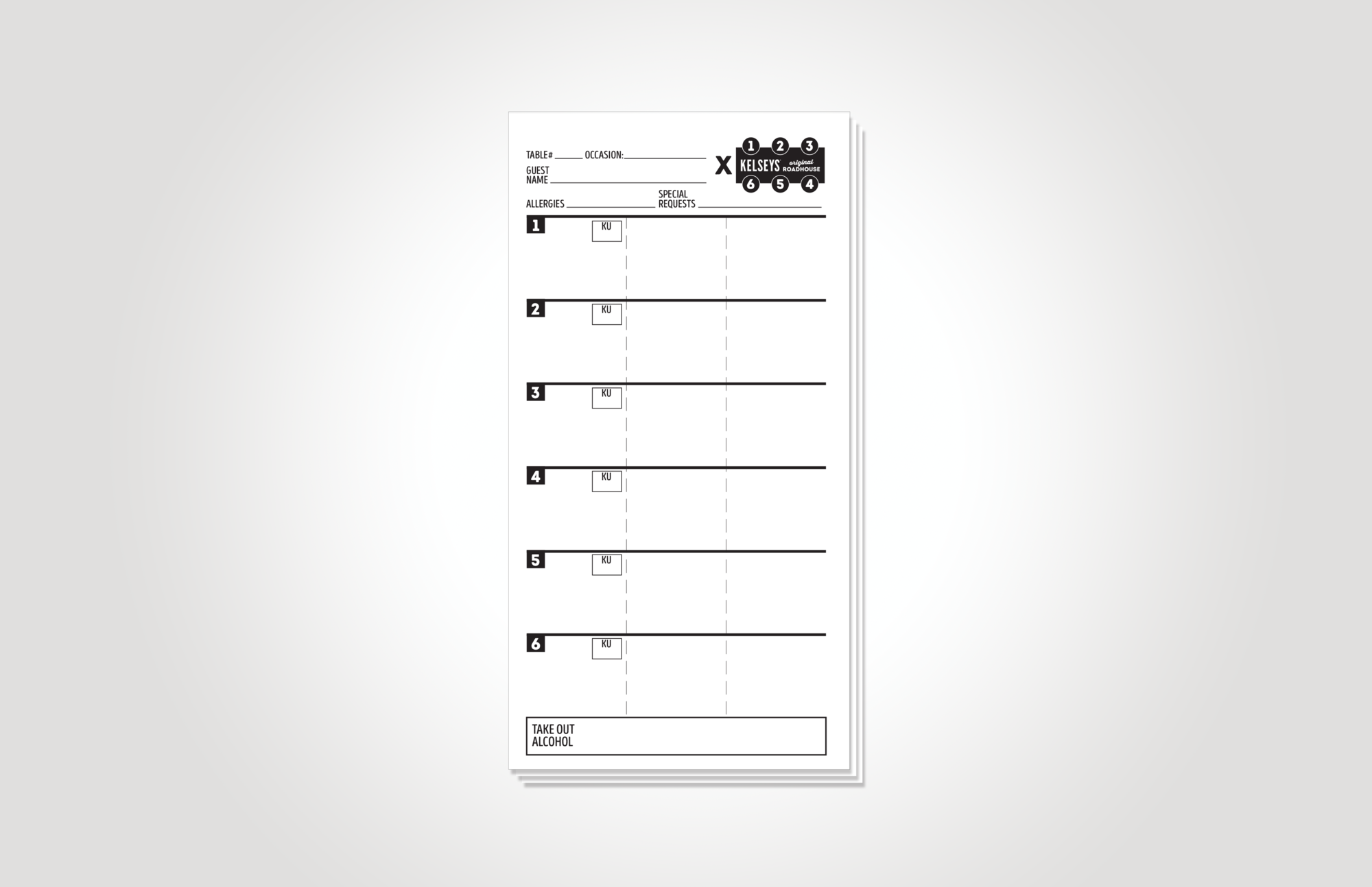 Server Note Pads
