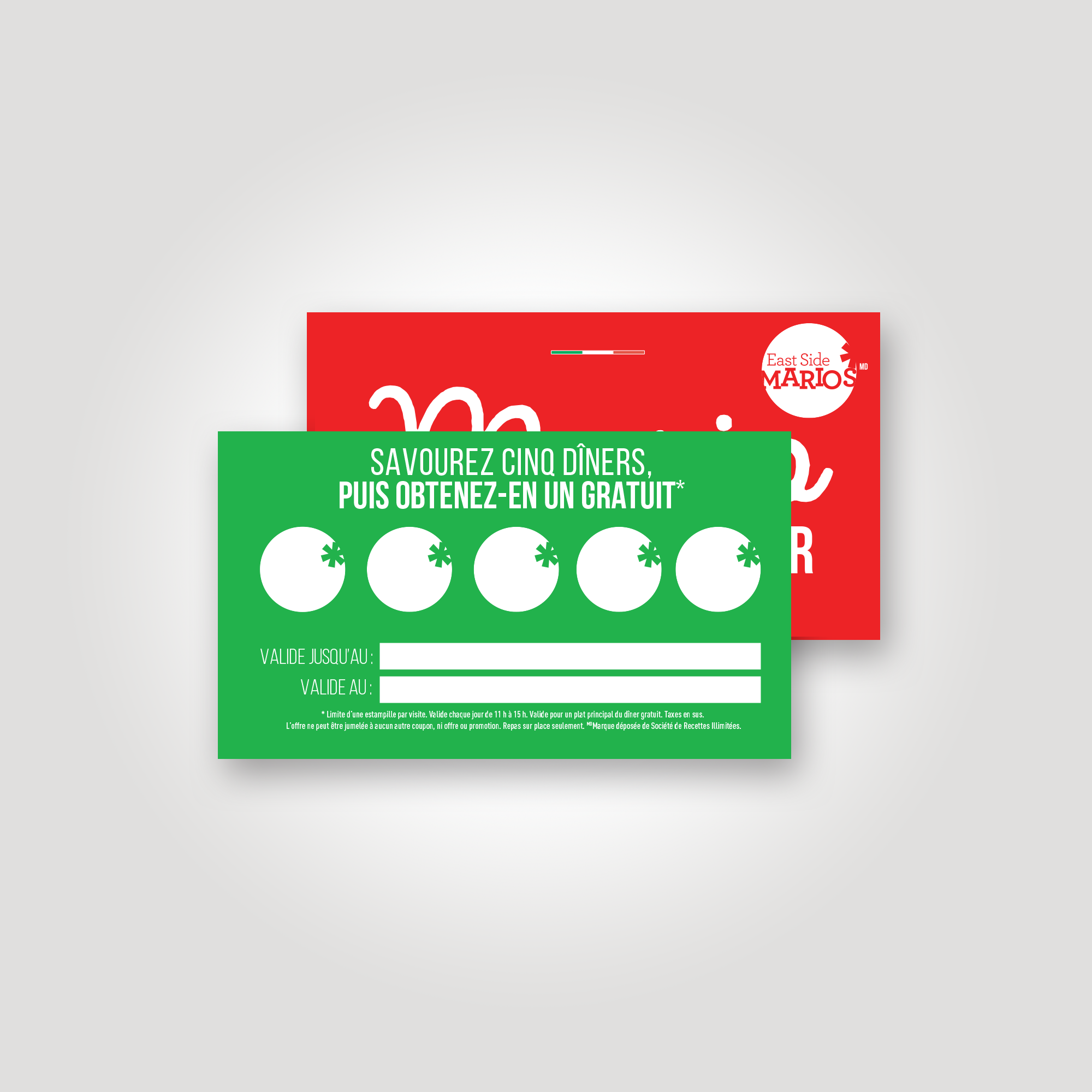 Lunch Loyalty Card - EN & FR