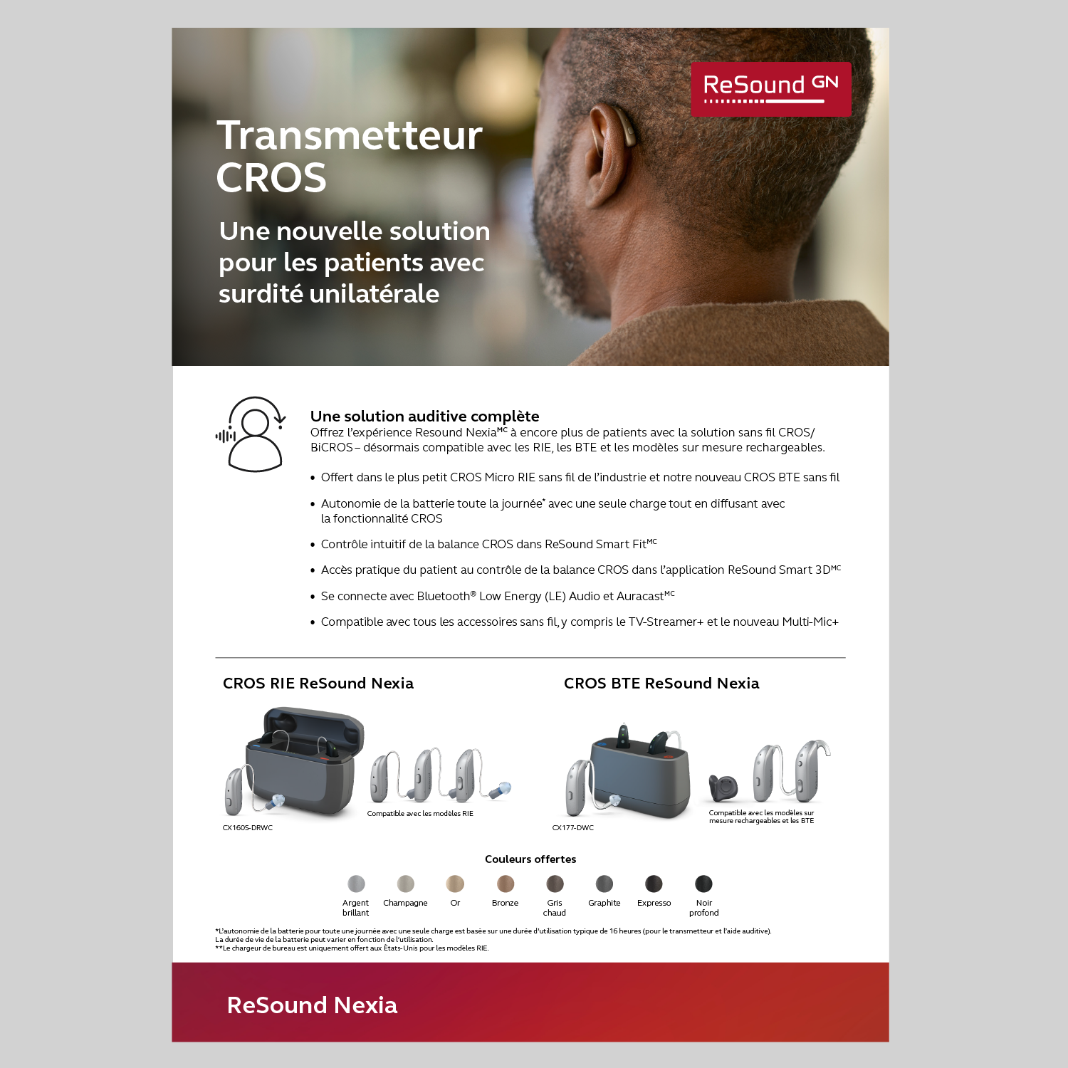 CROS Transmitter one pager for HCPS MK605710FR_rD