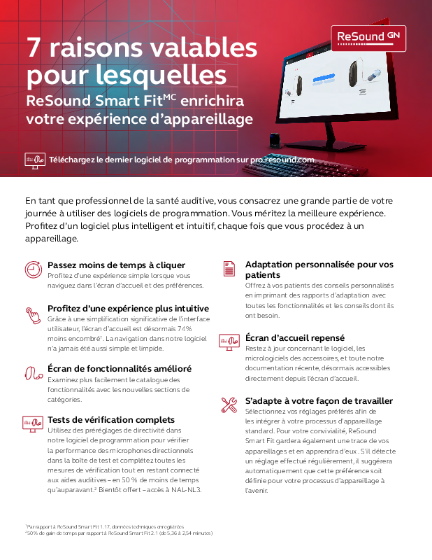 SmartFit 6 Reasons Why MK605829FR