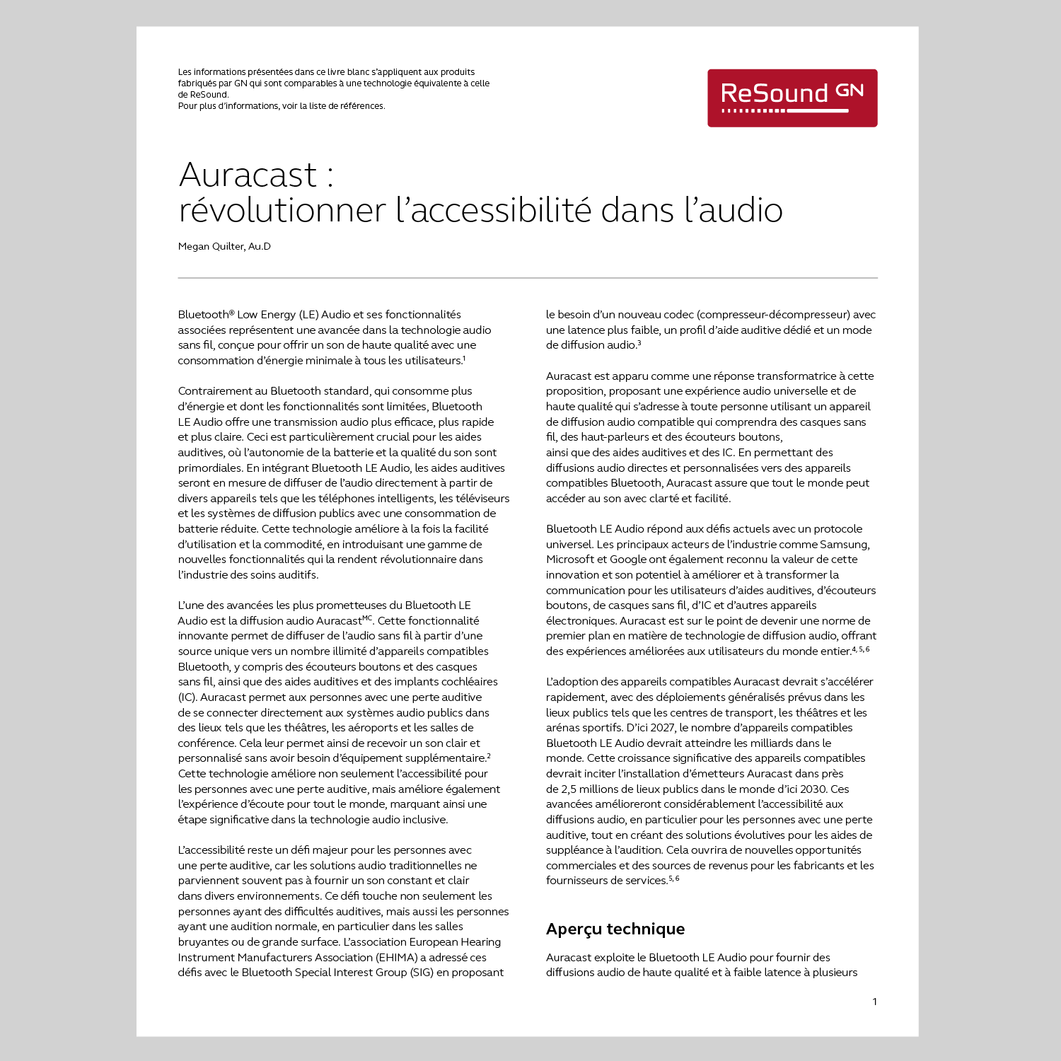 Auracast Whitepaper MK605905FR_rA (Download Only)