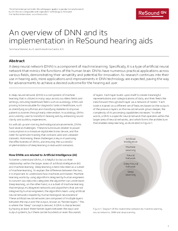 Overview Of DNN_Whitepaper_MK606009_RS