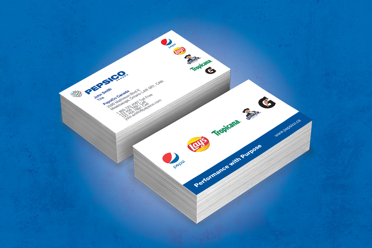 PepsiCo Business Card - All Brands - EN