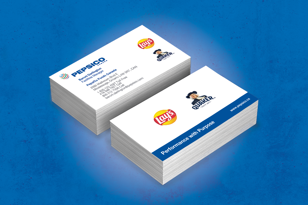PepsiCo Business Card -  Foods - EN