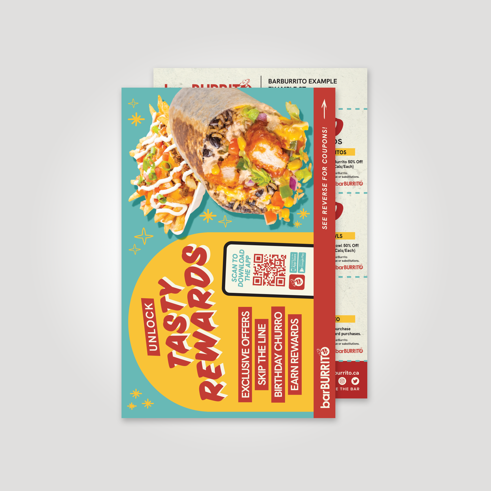 Tasty Rewards Flyers