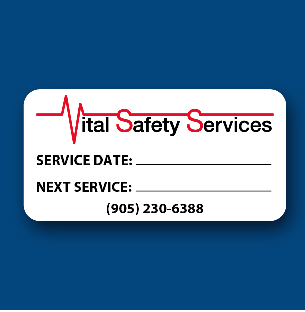 Vital Safety Services RFQ Stickers