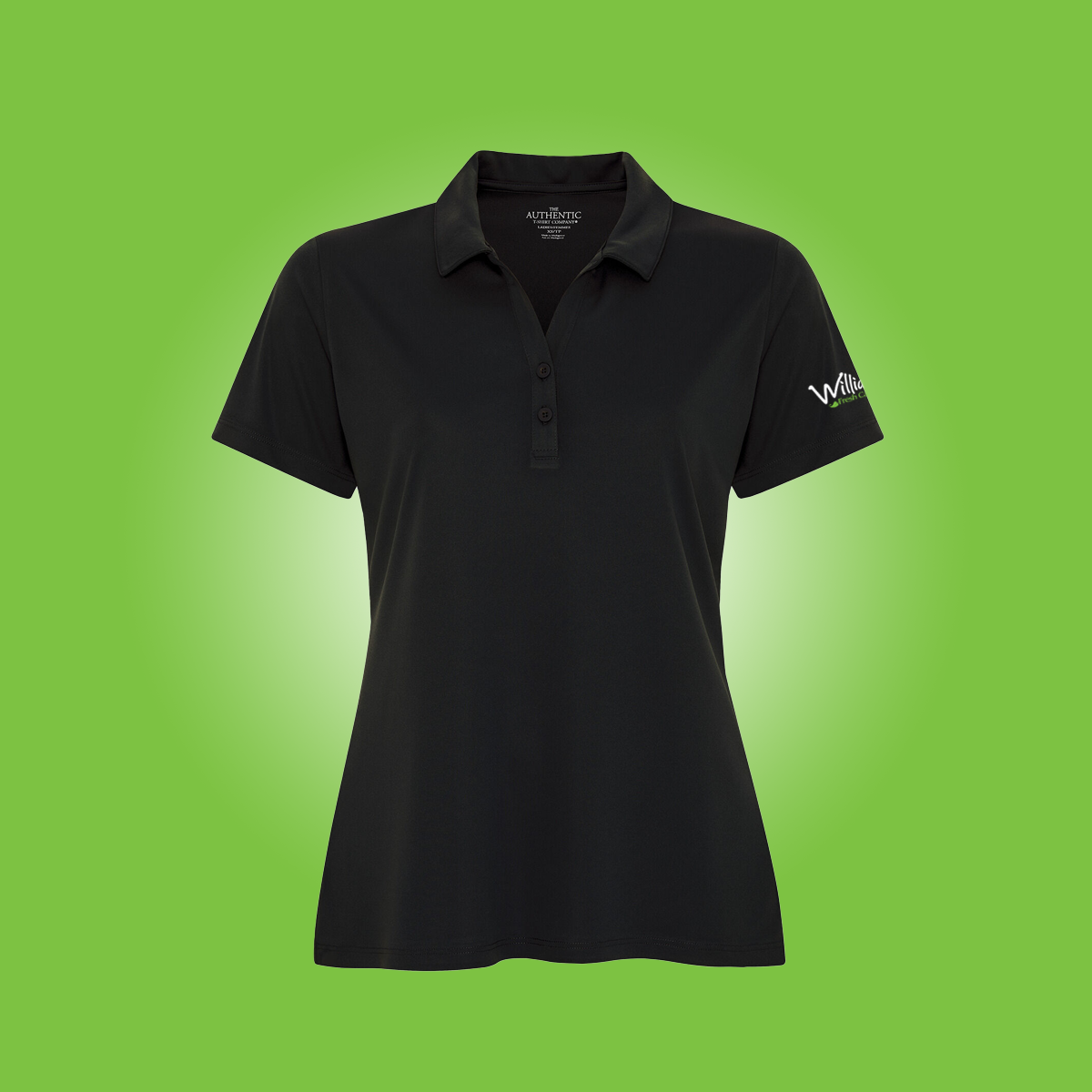 Women's Golf Shirt - Black