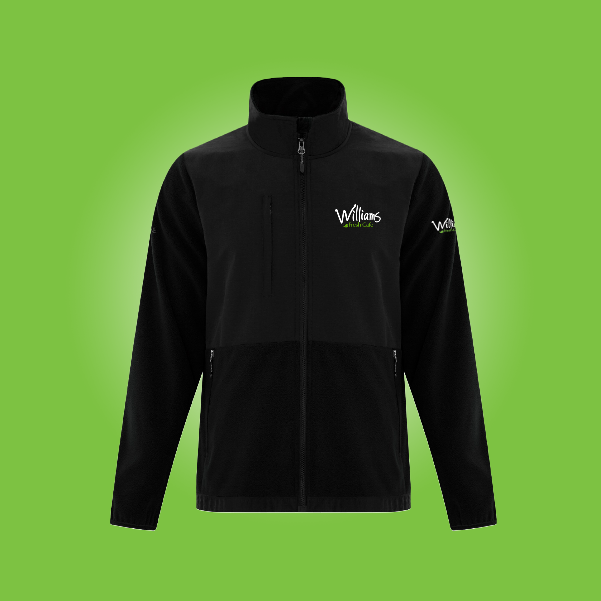 Winter Wear - Huron Fleece Tech Jacket  - Black