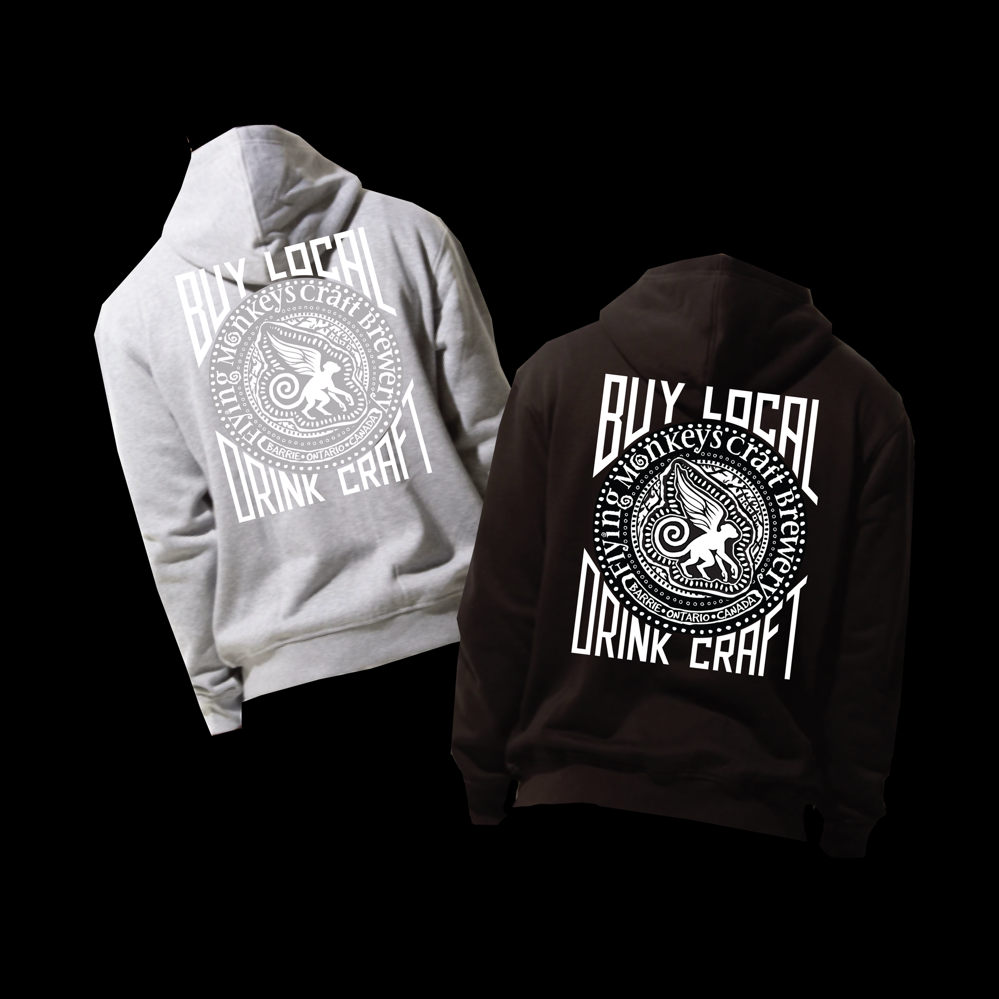 Buy Local Drink Craft Full-Zip Hoodies