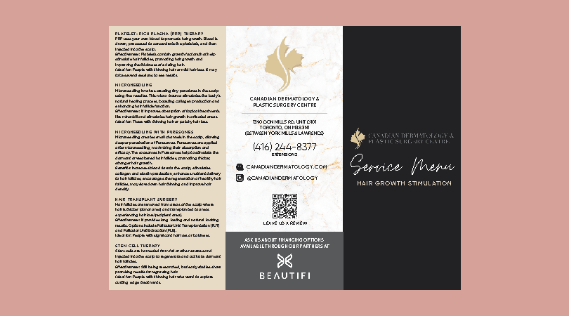 CDC Hair Loss Pamphlet