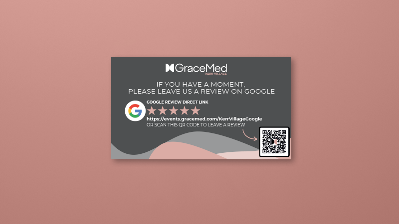 Kerr Village Google Review card