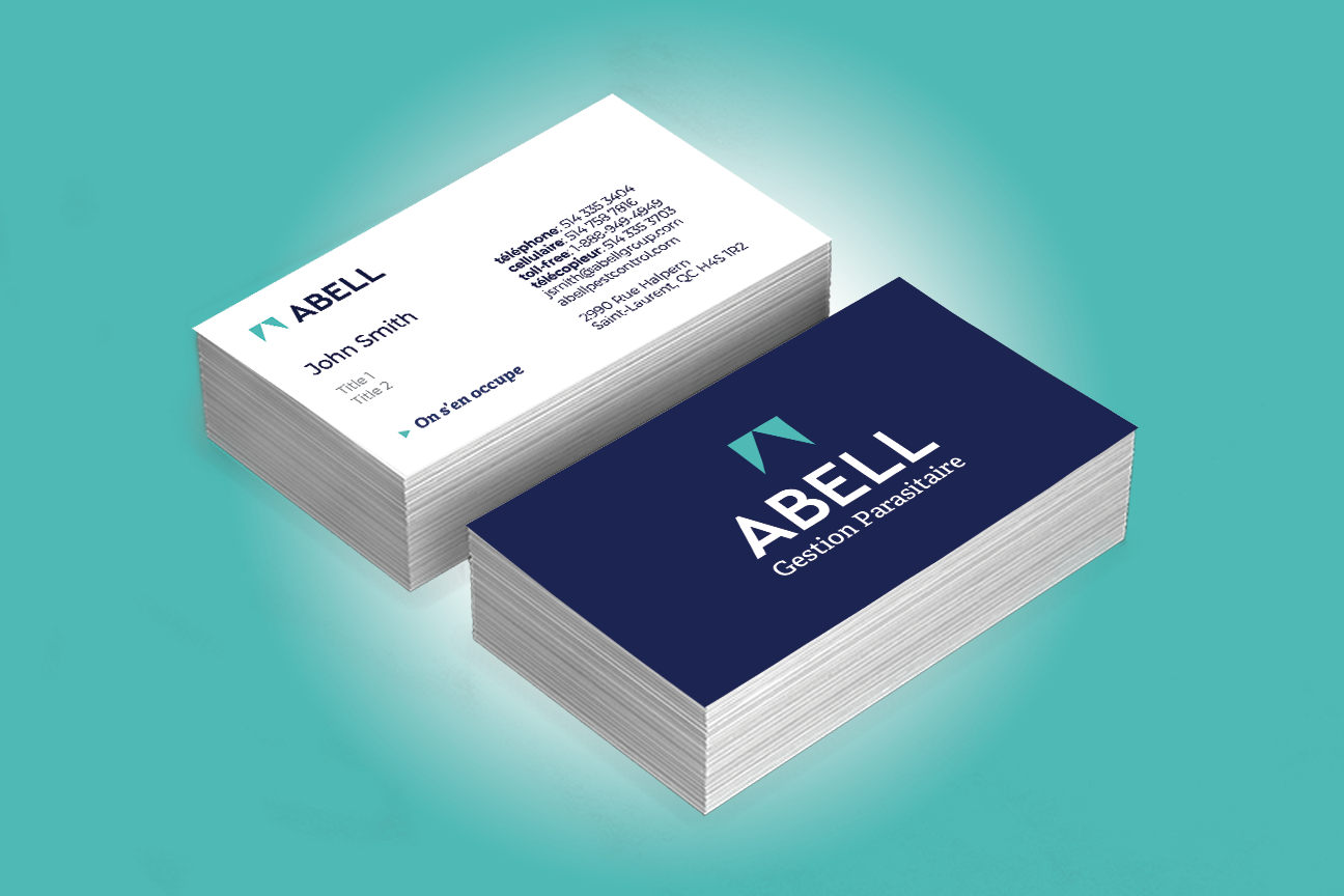 French Business Card