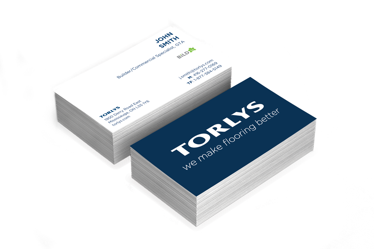 Torlys Standard Card with Scondary Logo